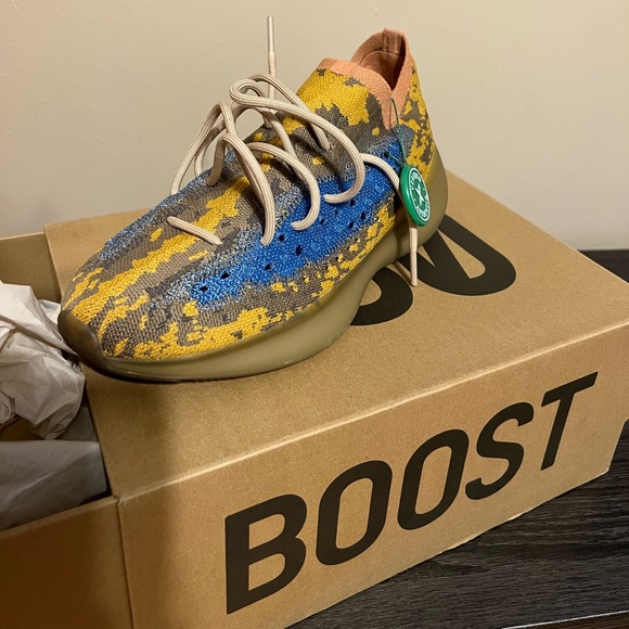 Adidas Yeezy Boost 380 Blue Oat Non-Reflective Size 10 - Picture 1 of 4
